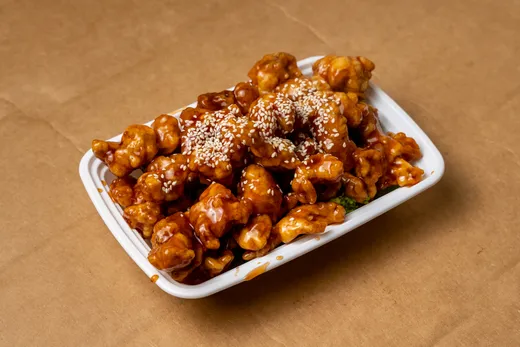Sesame chicken from Golden House