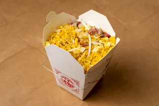 Roast Pork or Chicken Fried Rice from Golden House