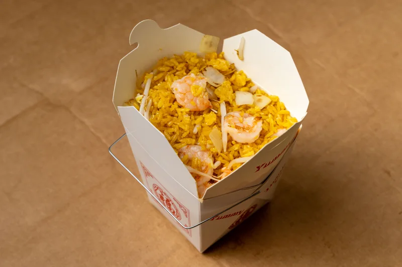 Shrimp or Beef Fried Rice from Golden House